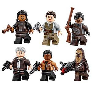halcón milenario de lego figuras