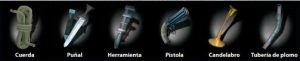 Armas Cluedo