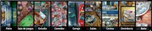 Habitaciones Cluedo