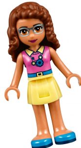Olivia, uno de los personajes principales de LEGO FRIENDS