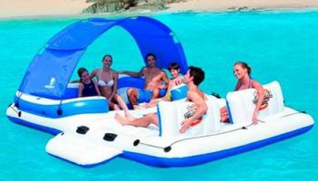 Flotador gigante para 6 personas