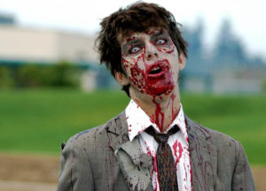 disfraz de zombie