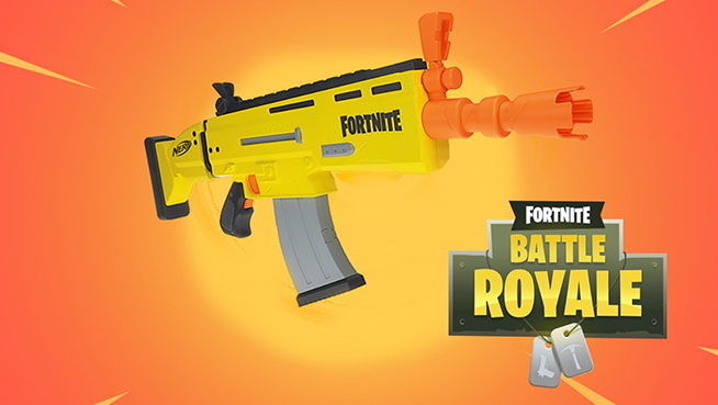 Pistola de Fortnite NERF