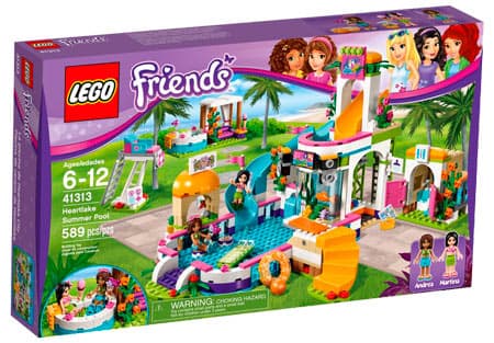 Lego Friends Piscina De Verano De Heartlake