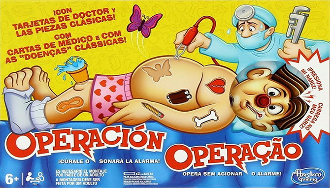 Juego de Mesa Operación